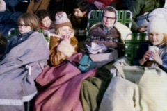 Erik at 1976 Rose Parade – L/R Erik with his sisters and grandmother, Christina, Dorothy, Lora. Photo by Kenneth Parks