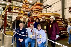 L/R Back row: Glenn & Jennifer Morgan, Molly Shock, Denise & Alan Heim, Paula Shanfield L/R Front row: Erik C. Andersen, F. Hudson Miller, Patricia A. Kennedy