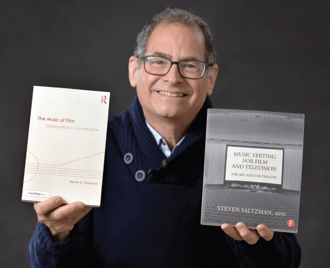 Saltzman with his books. PHOTO: MARTIN COHEN