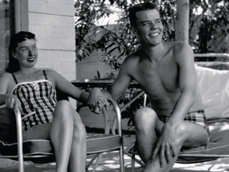JUST BEGUN: Twenty-year old Donn Cambern on his honeymoon in Los Angeles in 1950 with wife Patricia, 19. PHOTO: CAMBERN FAMILY.